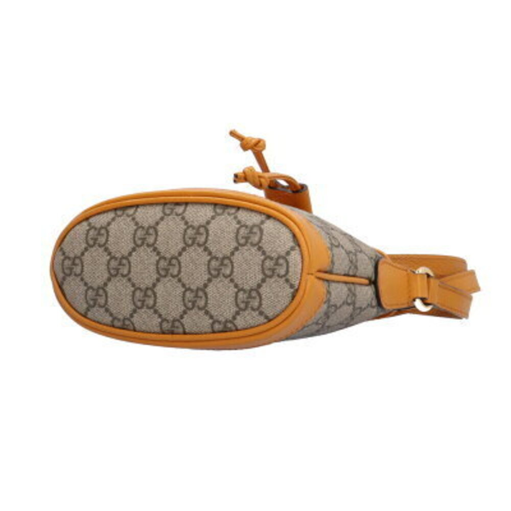 Gucci EXO KAI Collaboration GG Supreme Shoulder Bag Canvas Beige - Picture 5 of 7